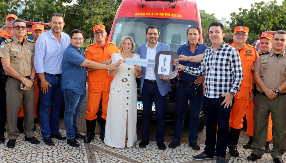 Mais recursos: Wanderlei Barbosa entrega R$ 3,5 milhões em viaturas e equipamentos ao Corpo de Bombeiros Militar do Tocantins