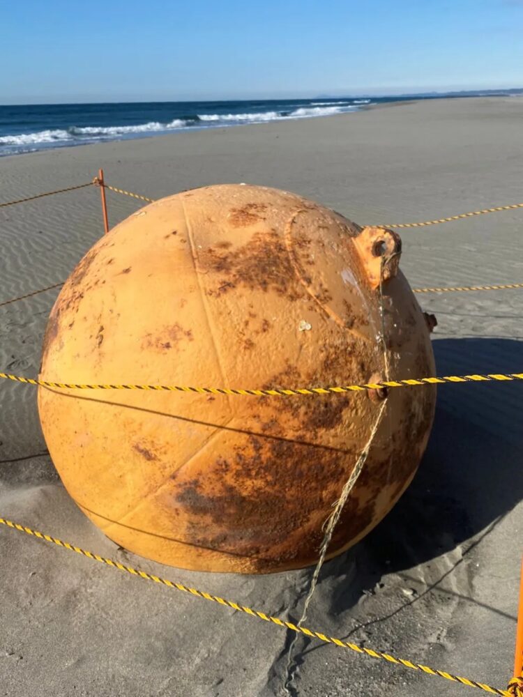 O que é esfera metálica misteriosa que apareceu em praia no Japão, segundo oceanógrafo