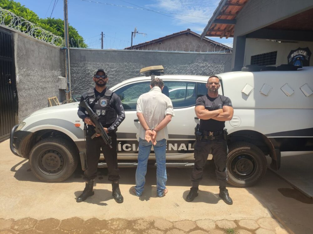 Foragido da justiça do estado de Goiás é preso por policiais penais em Palmeirópolis do Tocantins