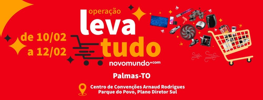 Loja de eletrodomésticos em Palmas anuncia grande operação de vendas; confira