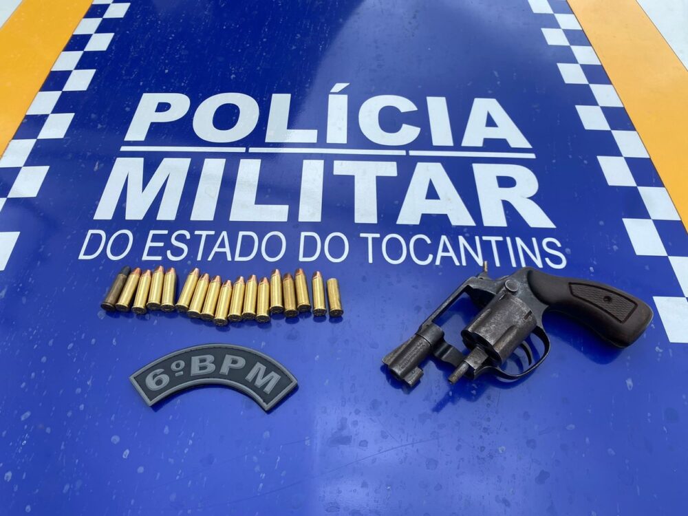 VÍDEO; Homem é preso pela Polícia Militar após ser flagrado atirando contra moradores de Buritirana, em Palmas