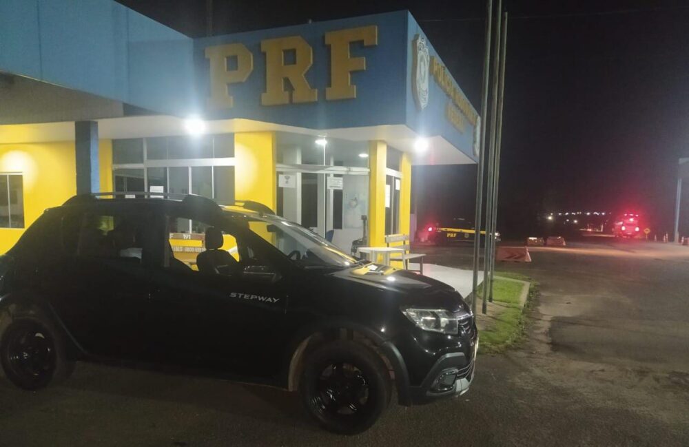 Veículo de locadora é recuperado pela PRF na BR-153, em Paraíso do Tocantins