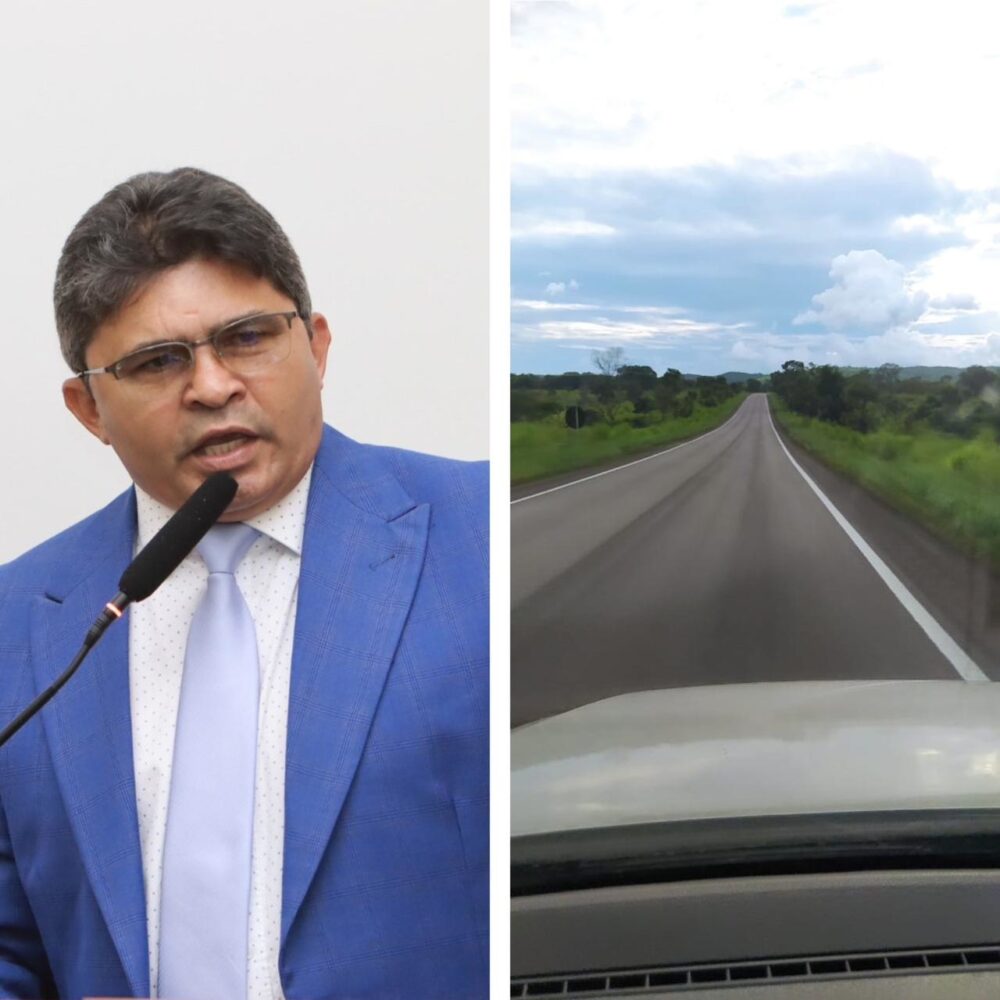 Após solicitação do vereador Major Negreiros, sinalização viária horizontal e vertical da rodovia TO-030, entre Taquaruçu até Buritirana, é realizada