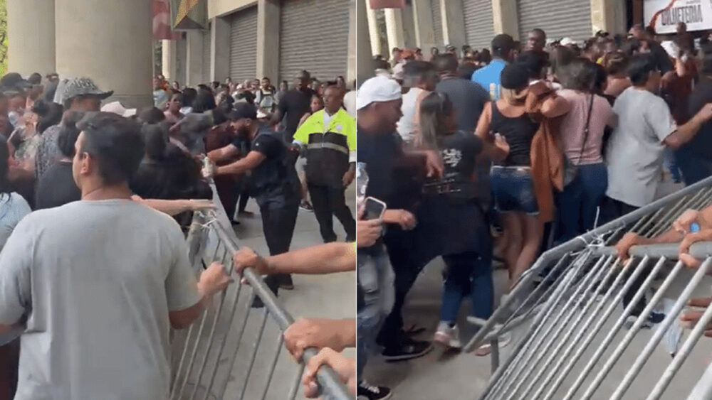 Empurra empurra: Multidão de fãs da banda RBD enfrenta novo tumulto em fila para compra de ingressos em SP