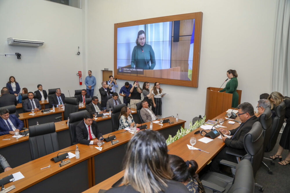 Cinthia Ribeiro reitera compromisso de construir sedes da Câmara e da Prefeitura de Palmas