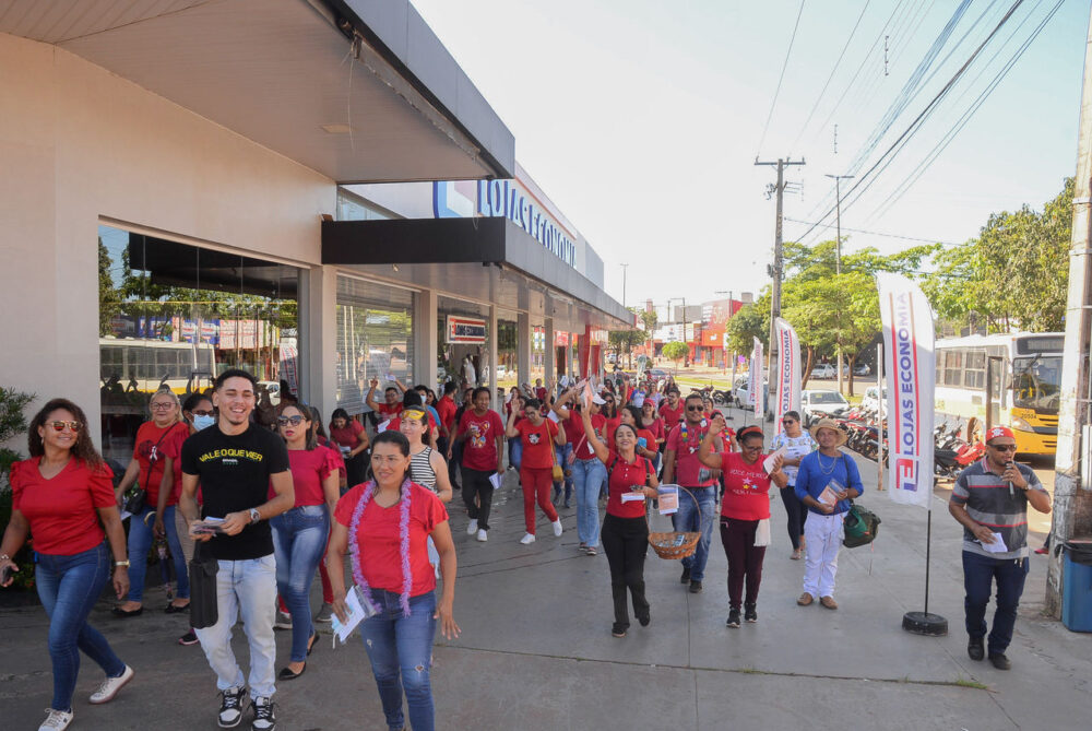 Em Palmas, unidades de Saúde da região sul realizam caminhada para garantir carnaval seguro para comunidade