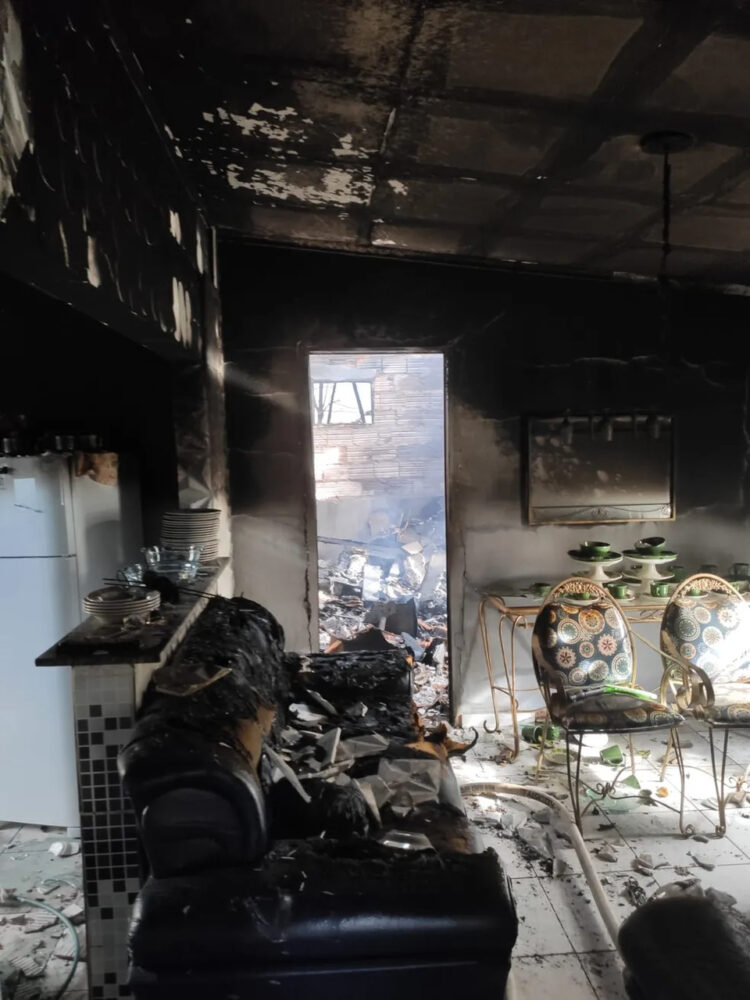 Homem morre carbonizado após casa pegar fogo em Gurupi