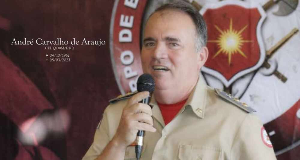 Morre em Palmas André Araújo, coronel da reserva do Corpo de Bombeiros Militar, SSP-TO lamenta com nota de pesar