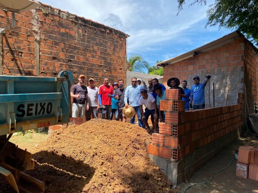 Ação solidária: vereador Josmundo inicia mutirão de construção para ajudar Morganna Bezerra, que passa por tratamento de saúde