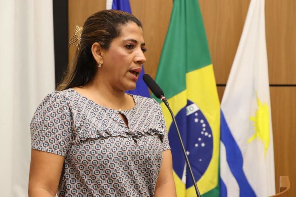 Vereadora Elaine Rocha solicita sinalização na Estação de Ônibus do Jardim Aureny I