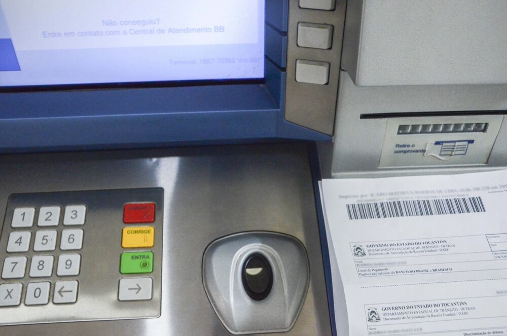 Detran/TO recomenda que pagamentos direcionados ao órgão sejam efetuados somente em bancos conveniados