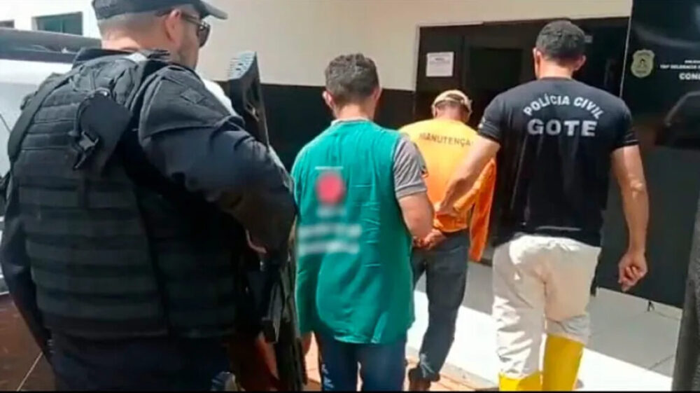 Crime bárbaro | Homem de 45 anos foragido por matar a mulher e os dois filhos dela em Goiás é preso no interior do Tocantins
