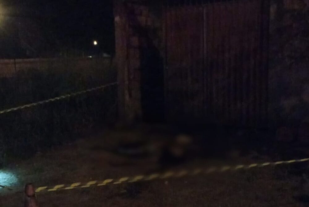 Atualização: Homem morto no Setor Jardim Paulista, na região sul de Palmas, foi obrigado a se ajoelhar e executado com um tiro na cabeça na frente da esposa