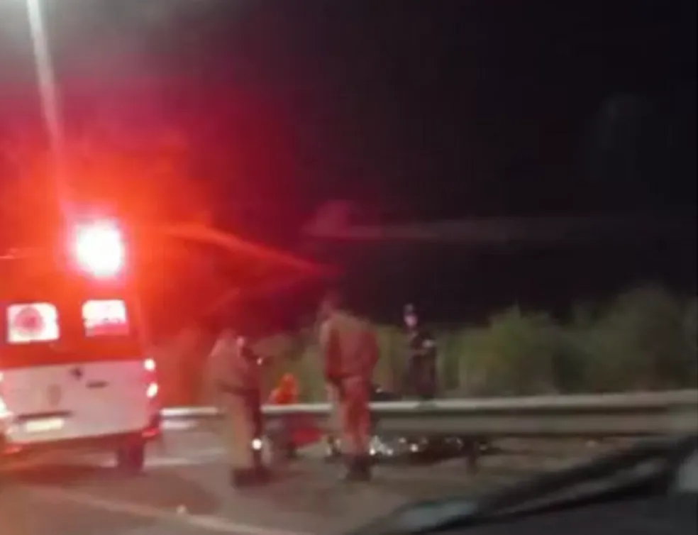 Acidente na ponte entre Palmas e Luzimangues deixa motociclista morto; segundo análise a queda não envolveu outro veículo