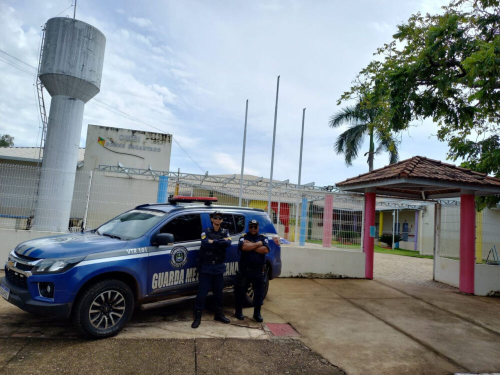 Proteção escolar: Guarda Metropolitana de Palmas intensifica rondas na rede municipal de ensino da Capital
