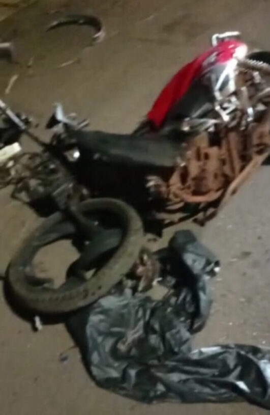 Homem dirigindo embriagado atinge motociclista de 25 anos e causa a morte do jovem em Araguaína