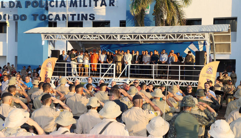 Wanderlei Barbosa realiza solenidade para homenagear os policiais militares que atuaram na Operação Canguçu