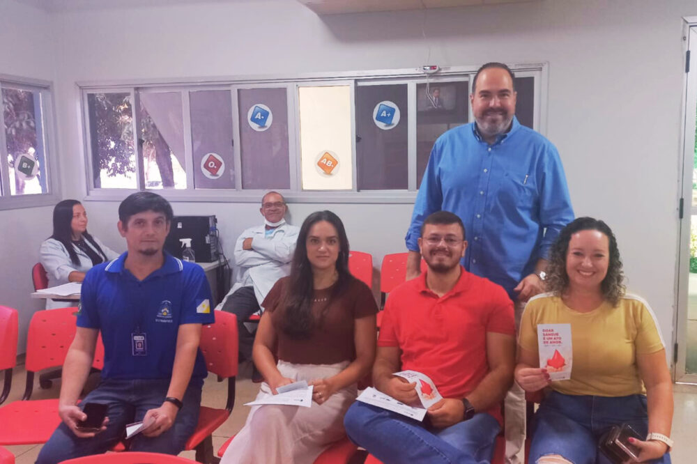 Coleta Programada: Servidores do Estado se mobilizam para fazerem doação de sangue em massa no Hemocentro de Palmas