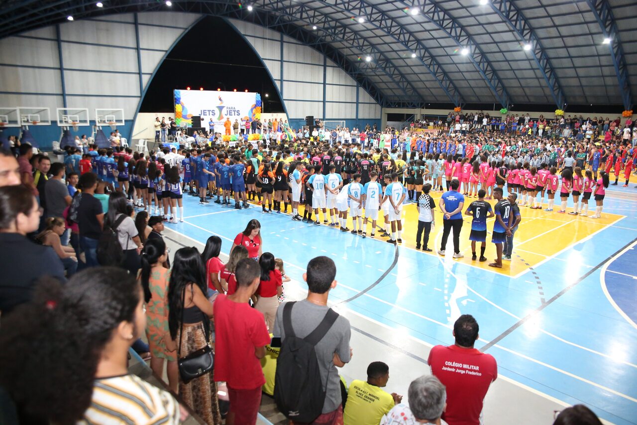Jogos Estudantis do Tocantins regional de Araguaína tem abertura realizada e conta com mais de 800 estudantes-atletas da região norte do Estado