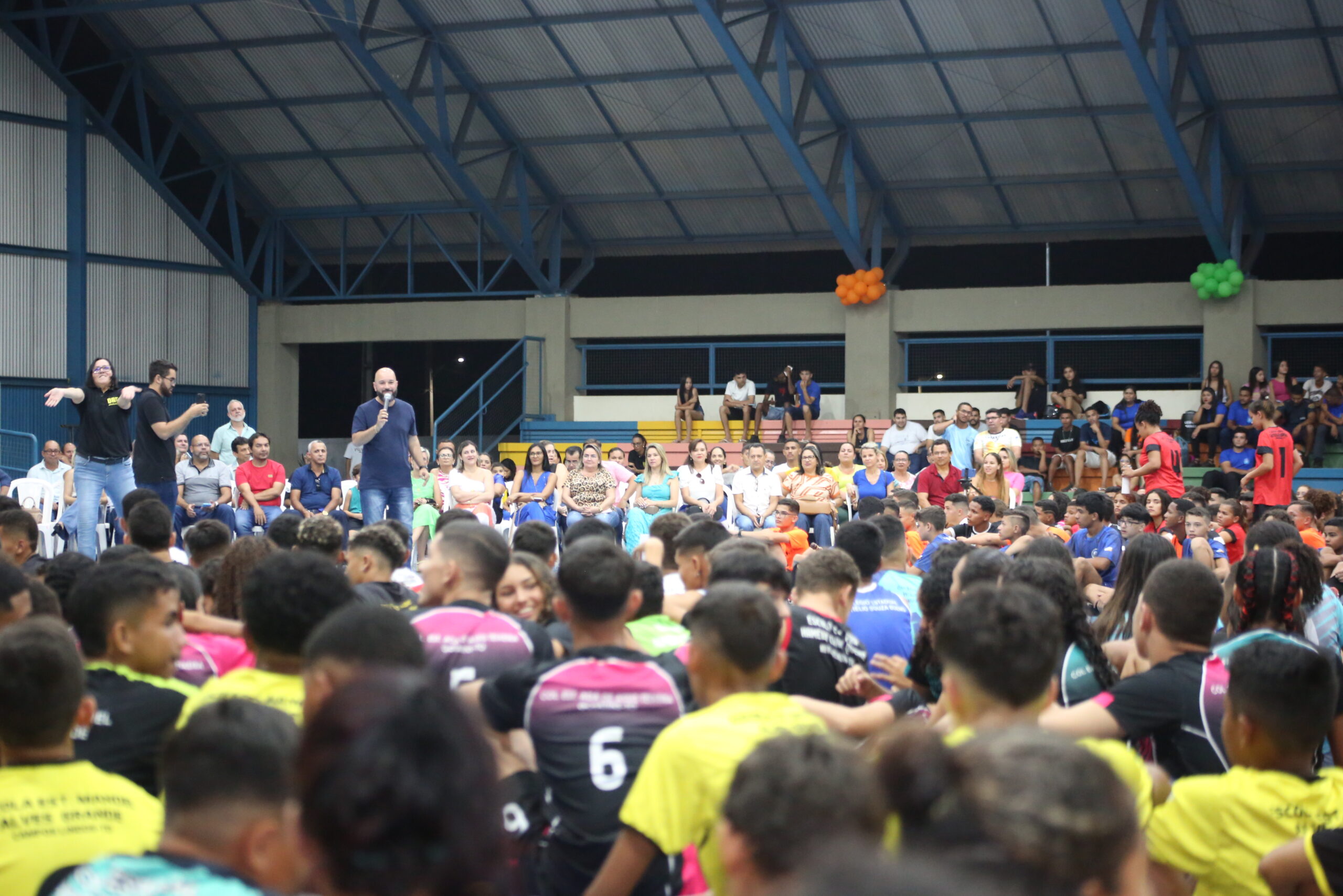 Jogos Estudantis do Tocantins regional de Araguaína tem abertura realizada e conta com mais de 800 estudantes-atletas da região norte do Estado