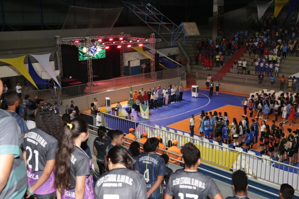 Etapa regional dos Jogos Estudantis do Tocantins 2023 (Jets) começa em Gurupi; evento é o maior poliesportivo do estado