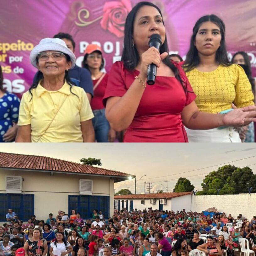 Deputada Vanda Monteiro surpreende com grande evento no Dia das Mães; mulheres de norte a sul de Palmas foram homenageadas e presenteadas