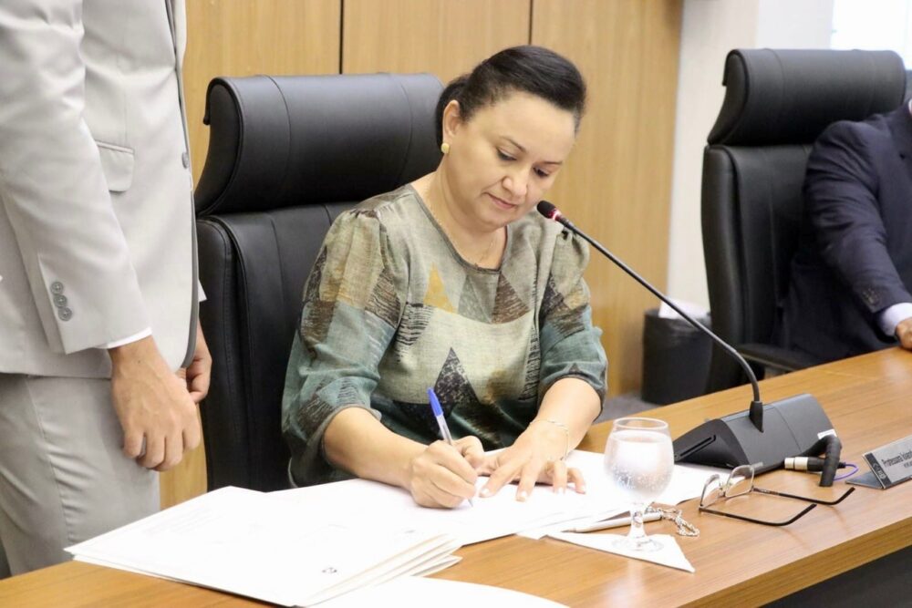 Vereadora professora Iolanda Castro solicita iluminação na rua NS-01, em Palmas, visando trazer mais segurança para o local