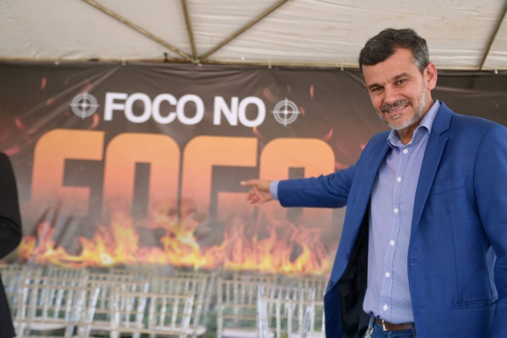Vereador Mauro Lacerda prestigia o lançamento do Programa Foco no Fogo e aponta avanços no Tocantins