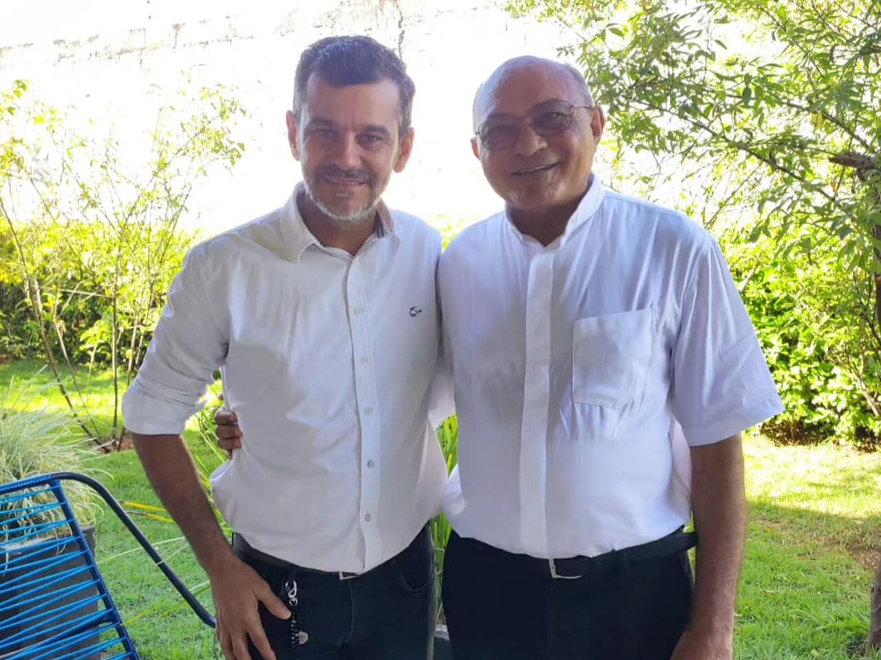 Vereador Mauro Lacerda participa de encontro com o Arcebispo de Palmas Dom Pedro para tratar de festividade do Dia do Católico.