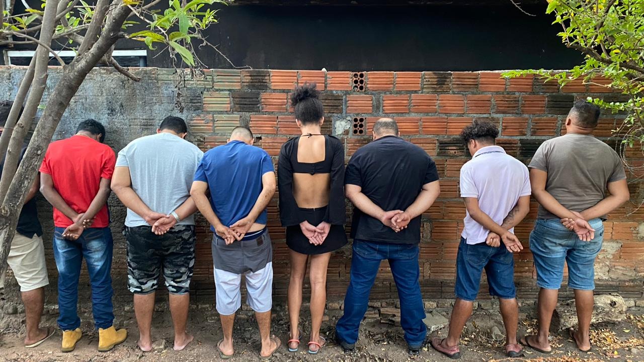 Grande operação da Polícia Civil termina com duas pessoas presas por tráfico de drogas em Formoso do Araguaia