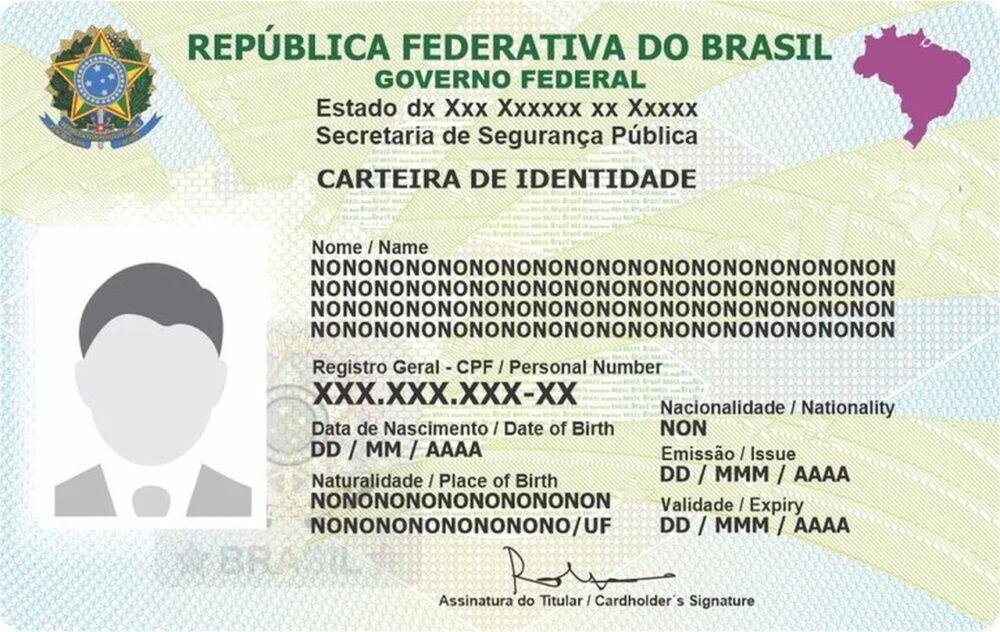 Nova carteira de identidade não terá campo 'sexo' nem distinção entre 'nome' e 'nome social', diz governo