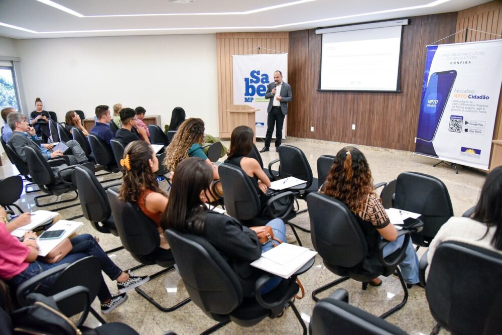 Ministério Público do Tocantins promove palestra sobre as atribuições do órgão para alunos de direito da Capital