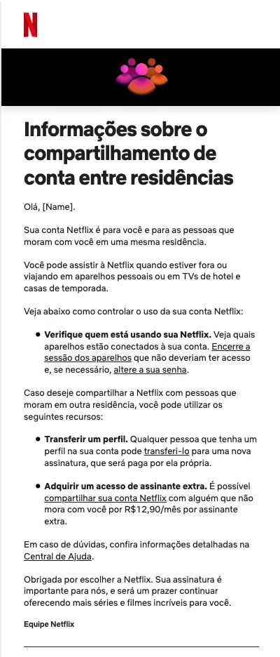 Netflix começa a cobrar pelo compartilhamento de contas no Brasil; confira o preço
