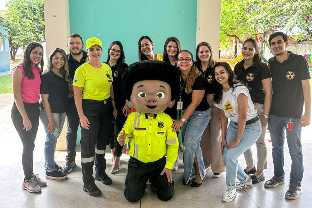 Campanha Maio Amarelo oferece palestra a estudantes do CMEI Pequeno Príncipe, em Palmas