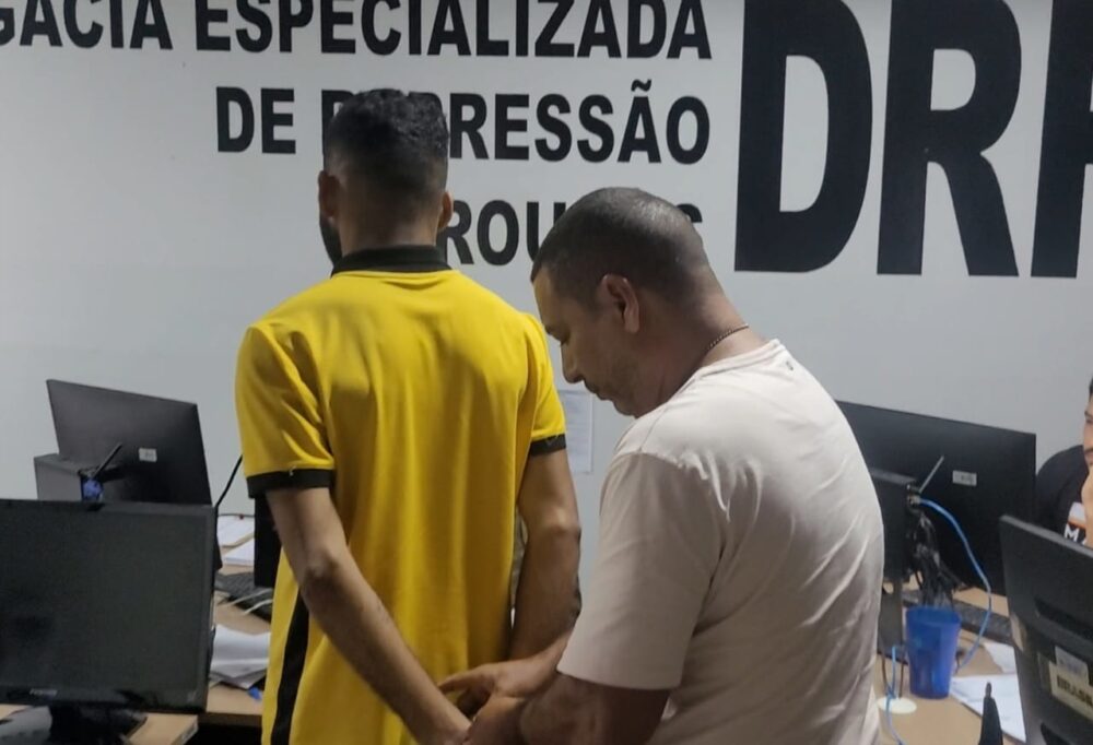 Homem apontado como autor de roubo em açaiteria e agência dos Correios é preso pela Polícia Civil em Araguaína