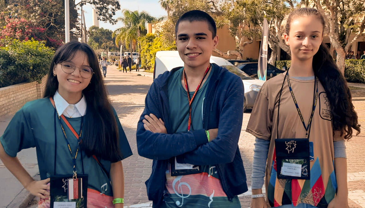 ORGULHO! Trio de estudantes tocantinenses recebe medalha de ouro na Olimpíada Brasileira de Matemática; evento aconteceu em Florianópolis