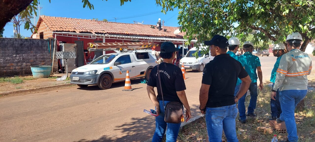 Polícia Civil e Energisa realizam grande operação de combate ao furto de energia no sul do Tocantins e desarticulam ''gatos''