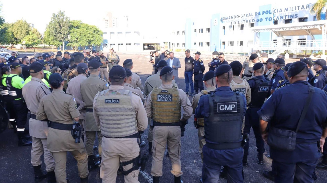 Forças de Segurança deflagram 'Operação Todos pela Vida - Palmas Segura' e realiza prisões e apreensões na região sul; confira