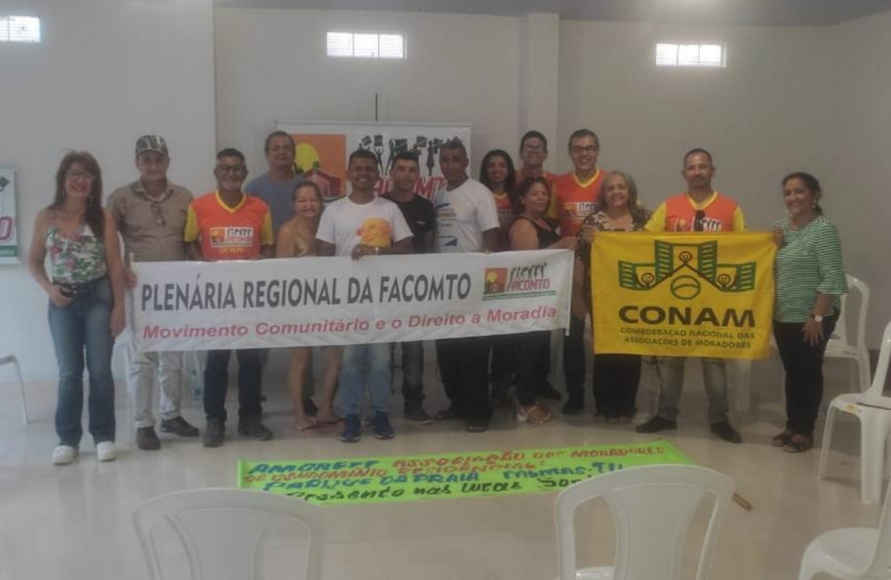 Facomto realiza plenária regional em Guaraí sobre moradia