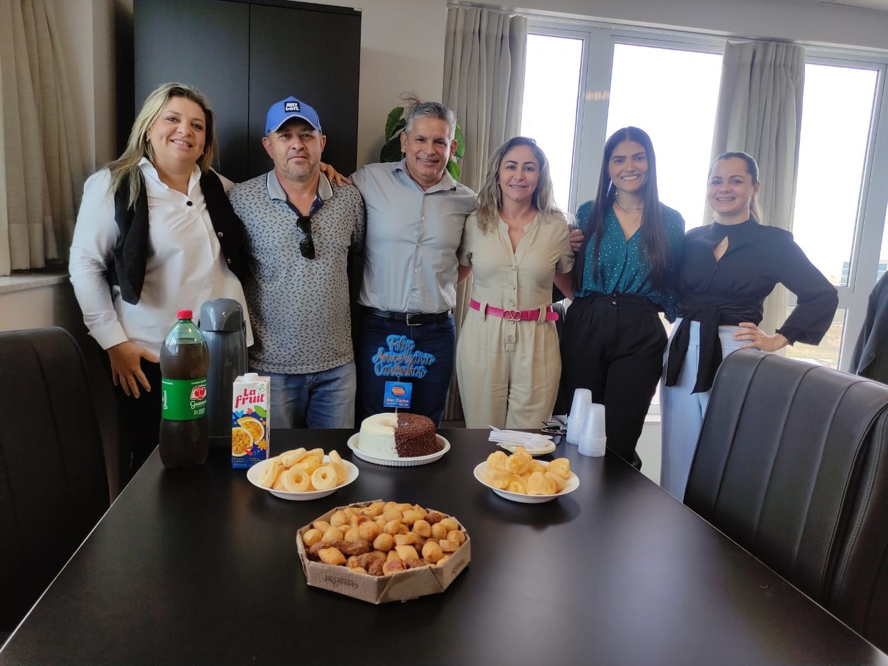Vereador Benna Maia comemora aniversário do seu chefe de gabinete, Carlinhos: ''Um momento de alegria''