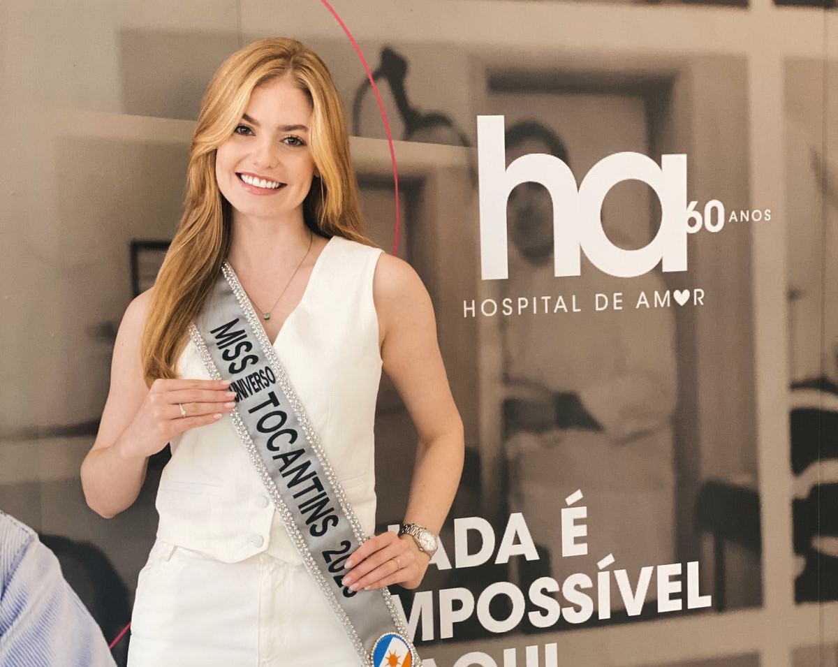 Rumo ao Miss Universo Brasil 2023, Miss Tocantins destaca a luta do Hospital do Amor em sua campanha