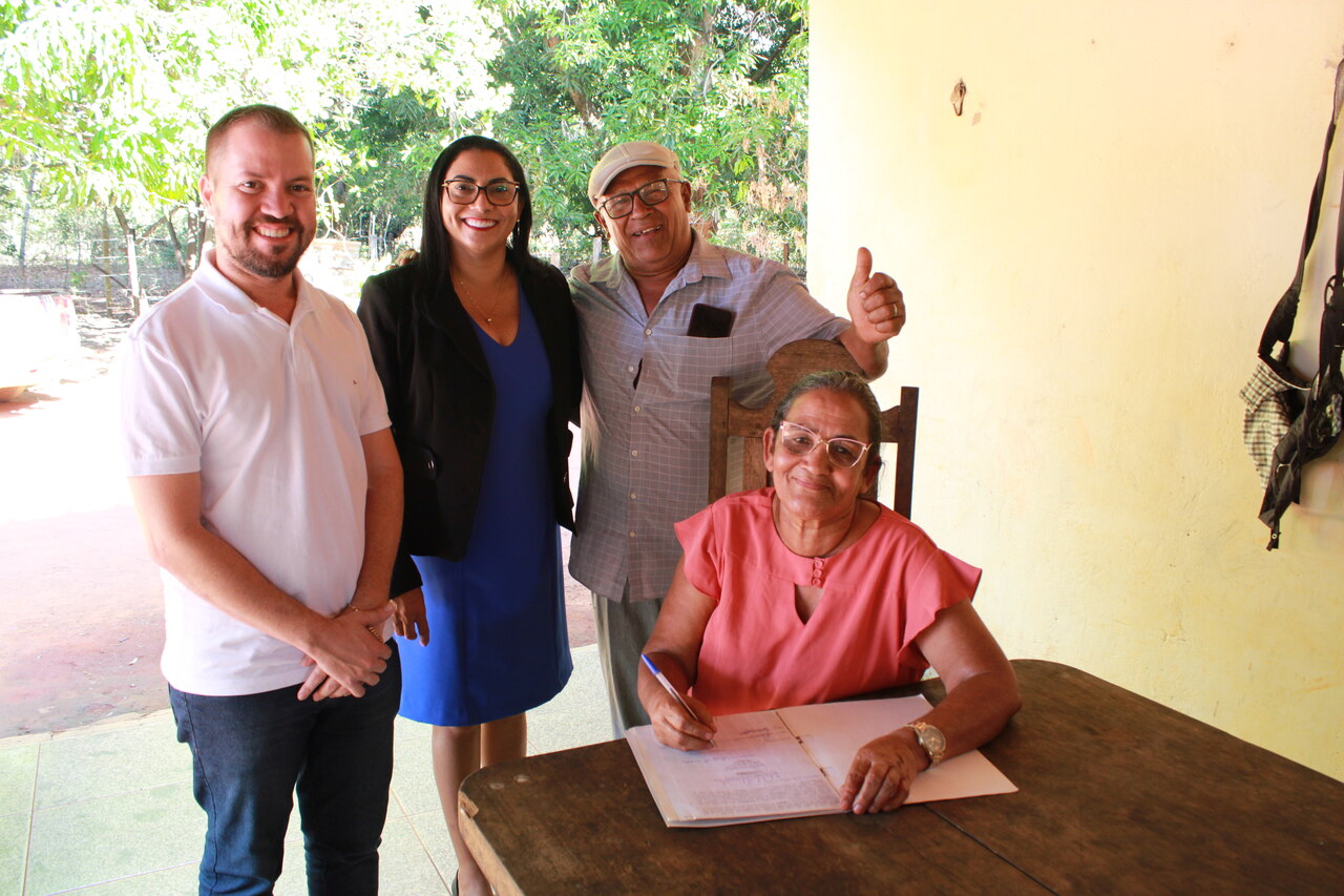 Sonho realizado! Agricultores pioneiros de Palmas conquistam registro da sua propriedade no Loteamento Santa Fé