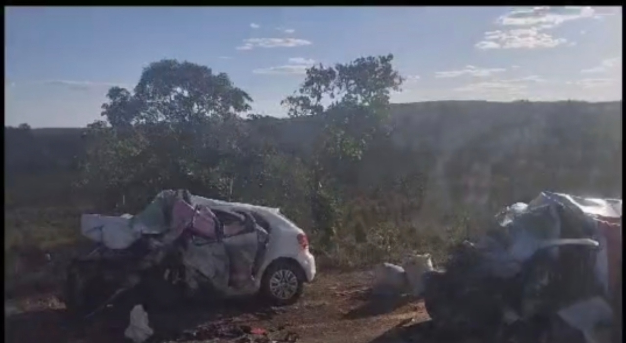Tragédia na TO-080: Acidente de trânsito deixa seis mortos e dois feridos entre Monte Santo e Divinópolis do Tocantins