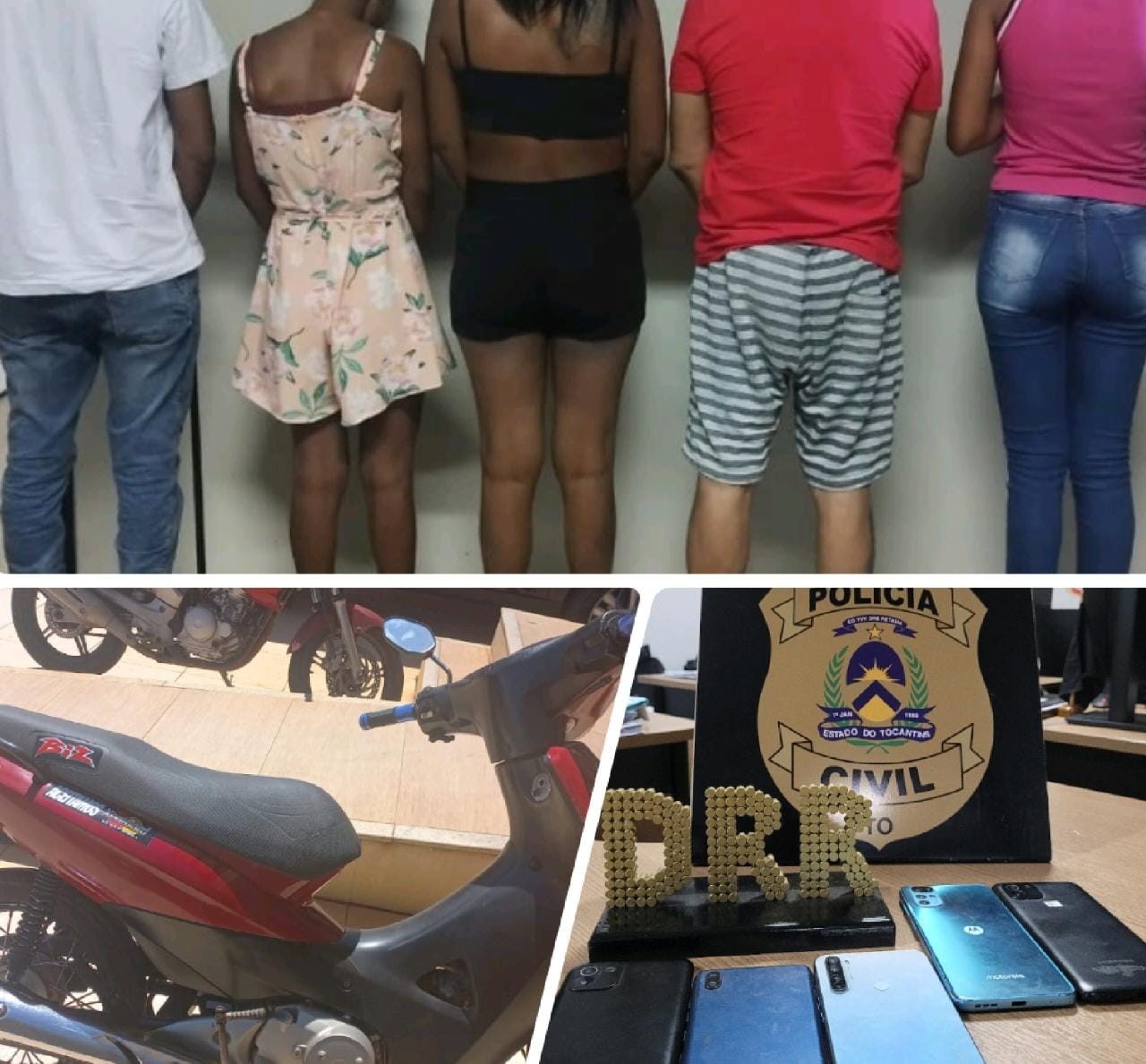 Operação Hórus: Polícia Civil prende seis pessoas suspeitas por receptação e recupera mais de R$ 10 mil em objetos roubados em Araguaína