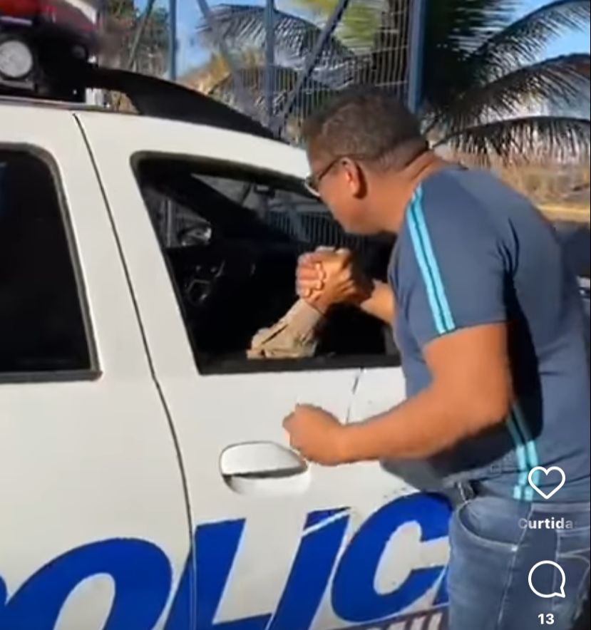 Vereador Sargento Júnior Brasão participa do 'Corridão do Diamantão' promovido pelo 6° Batalhão da PM, em Palmas; VEJA VÍDEO