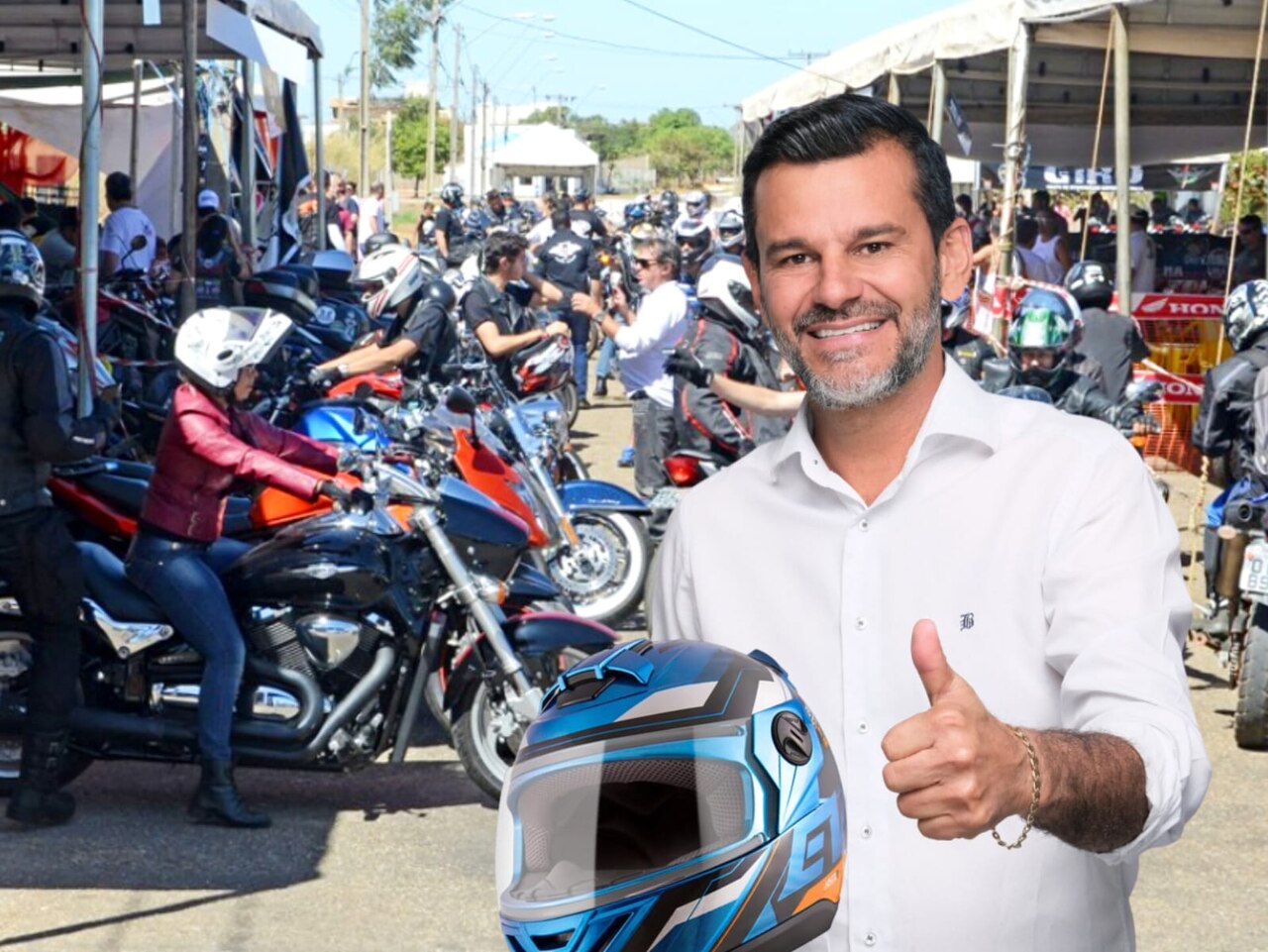 Vereador Mauro Lacerda comemora o Dia do Motociclista em Palmas e projetos aprovados