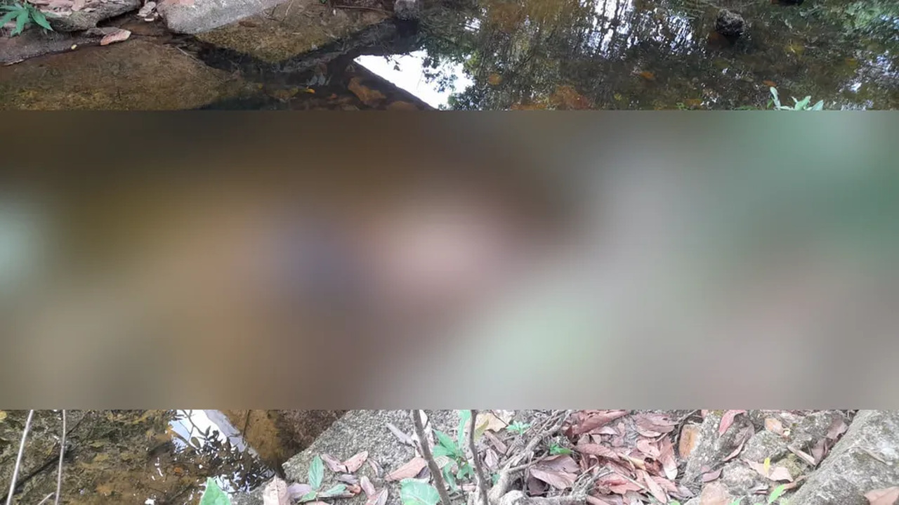 Corpo de homem é encontrado por funcionários de empresa de pavimentação asfáltica embaixo de ponte na zona rural de Piraquê