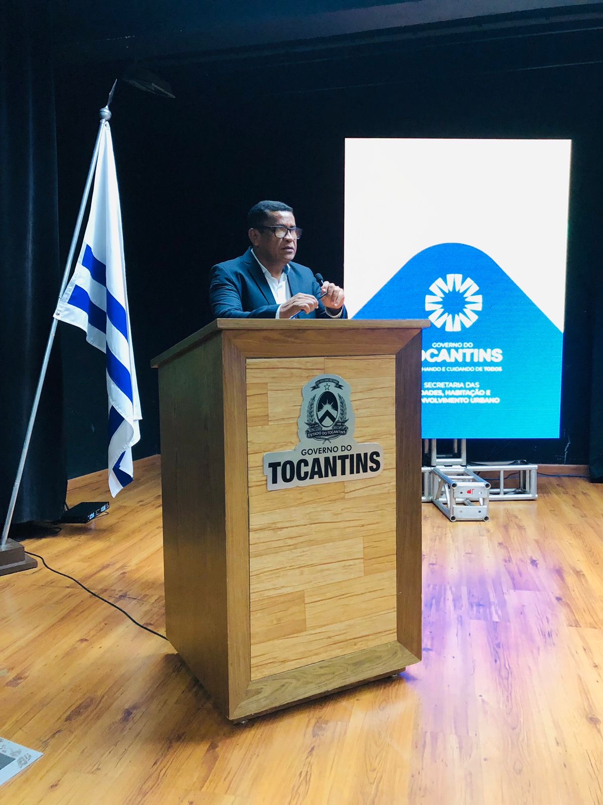 Deputado estadual Sgt. Júnior Brasão participa do lançamento do ‘Programa Minha Casa, Minha Vida’ no Tocantins