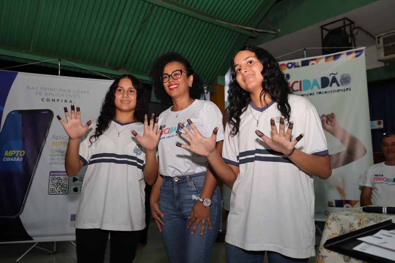 'Mini Cidadão': SSP-TO e MPTO lançam projeto para emitir carteira de identidade a crianças e adolescentes da rede de ensino de Palmas
