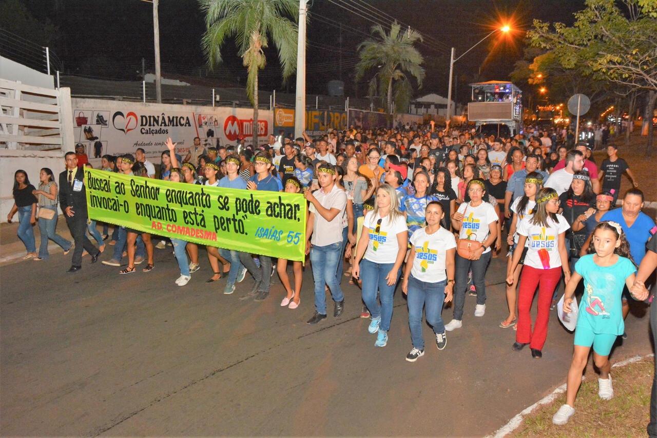 6ª Marcha para Jesus: Evento pretende reunir quase 20 mil fiéis na Via Lago, em Araguaína